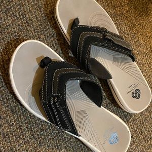 clark slide on sandals